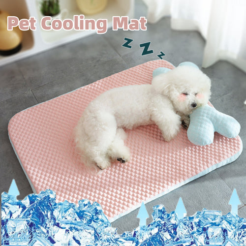 Cooling Pet Bed – Breathable Summer Mat for Dogs & Pet